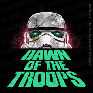 Daily_Deal_Shirts Magnets / 3"x3" / Black Dawn Of The Troops