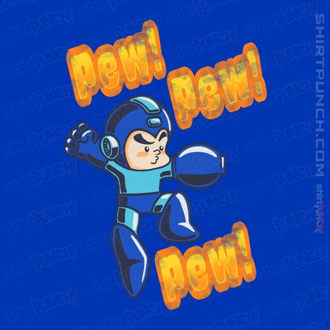 Shirts Magnets / 3"x3" / Royal Blue Pew Pew Pew