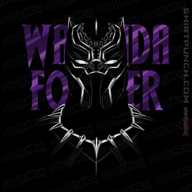 Shirts Magnets / 3"x3" / Black Panther Forever