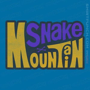 Daily_Deal_Shirts Magnets / 3"x3" / Sapphire Snake Mountain