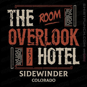 Shirts Magnets / 3"x3" / Black Sidewinder Colorado Hotel
