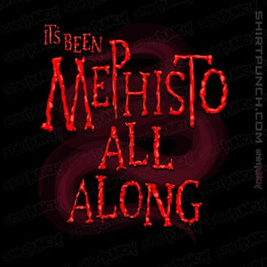 Secret_Shirts Magnets / 3"x3" / Black Mephisto All Along