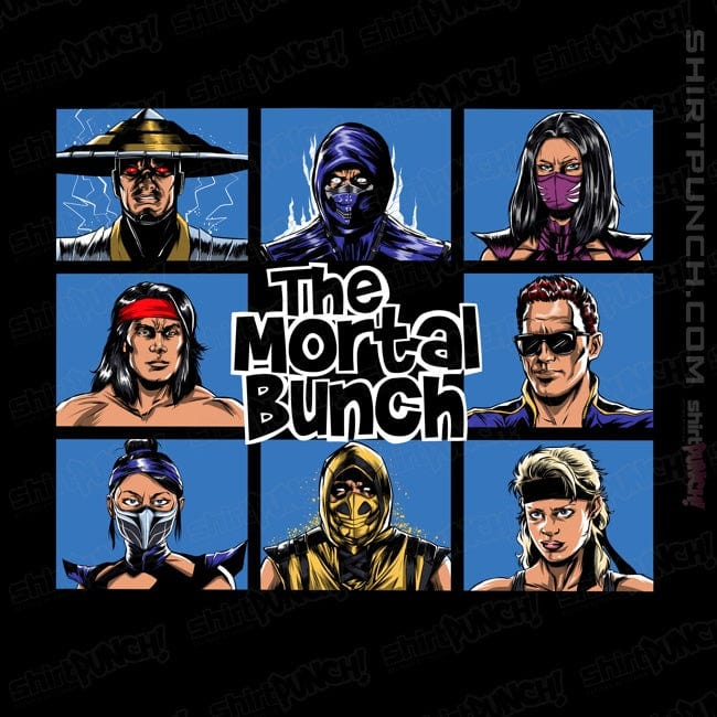 Secret_Shirts Magnets / 3"x3" / Black The Mortal Bunch