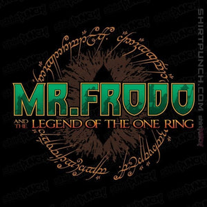 Shirts Magnets / 3"x3" / Black Mr. Frodo