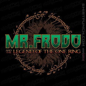 Shirts Magnets / 3"x3" / Black Mr. Frodo