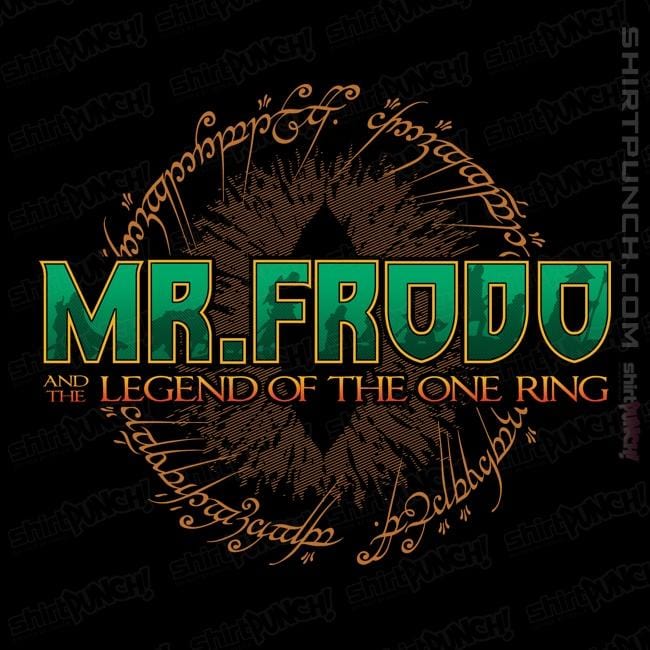 Shirts Magnets / 3"x3" / Black Mr. Frodo