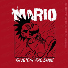Load image into Gallery viewer, Shirts Magnets / 3&quot;x3&quot; / Red Give &#39;Em The Shoe

