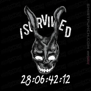 Secret_Shirts Magnets / 3"x3" / Black Frank Survivor