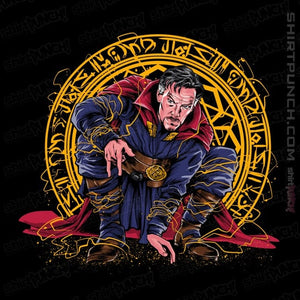 Secret_Shirts Magnets / 3"x3" / Black Strange Knight