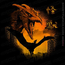 Load image into Gallery viewer, Daily_Deal_Shirts Magnets / 3&quot;x3&quot; / Black Rodan Kaiju
