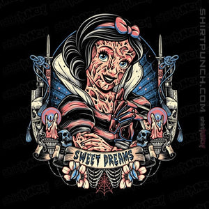 Daily_Deal_Shirts Magnets / 3"x3" / Black Snow White Krueger
