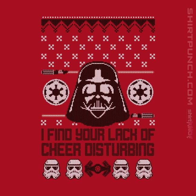 Shirts Magnets / 3"x3" / Red Vader Christmas