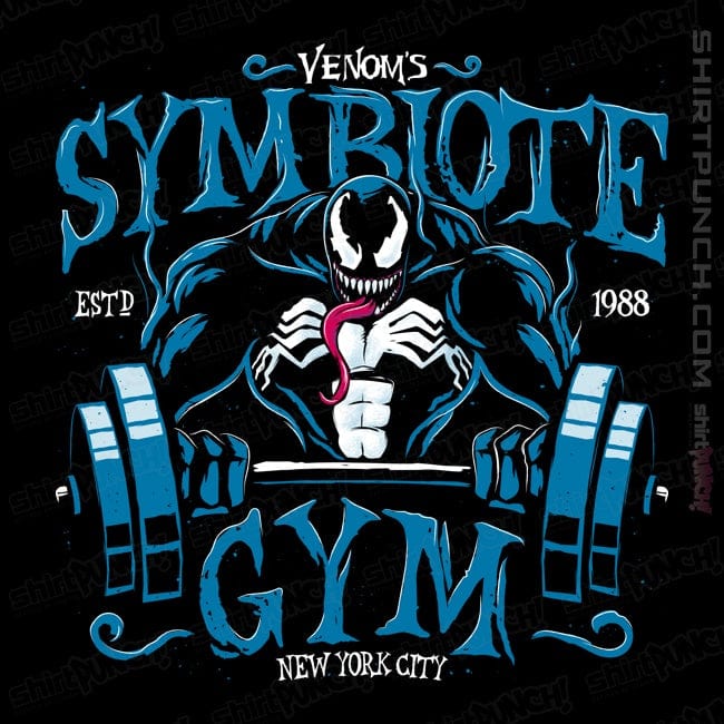 Daily_Deal_Shirts Magnets / 3"x3" / Black Venom's Gym