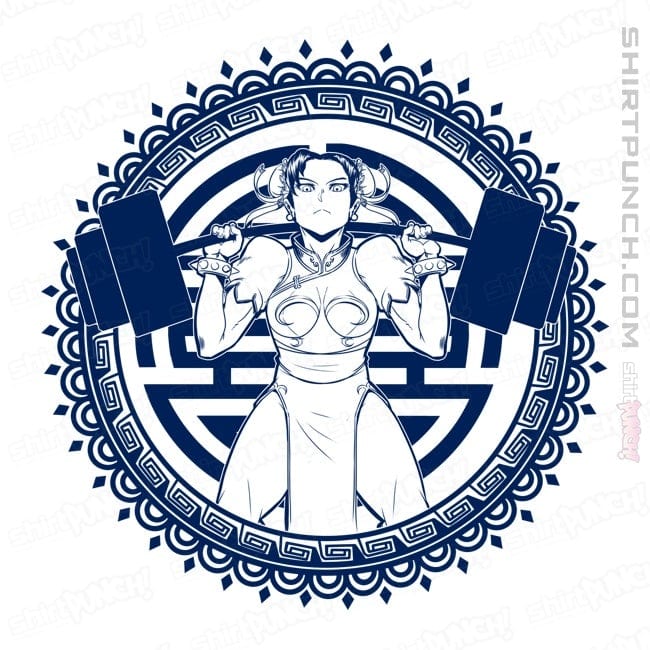 Shirts Magnets / 3"x3" / White Chun Li Gym