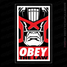 Load image into Gallery viewer, Daily_Deal_Shirts Magnets / 3&quot;x3&quot; / Black Obey The Law
