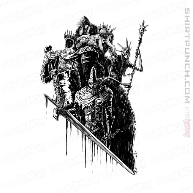 Shirts Magnets / 3"x3" / White Lords Of Cinder Lords Of Ash