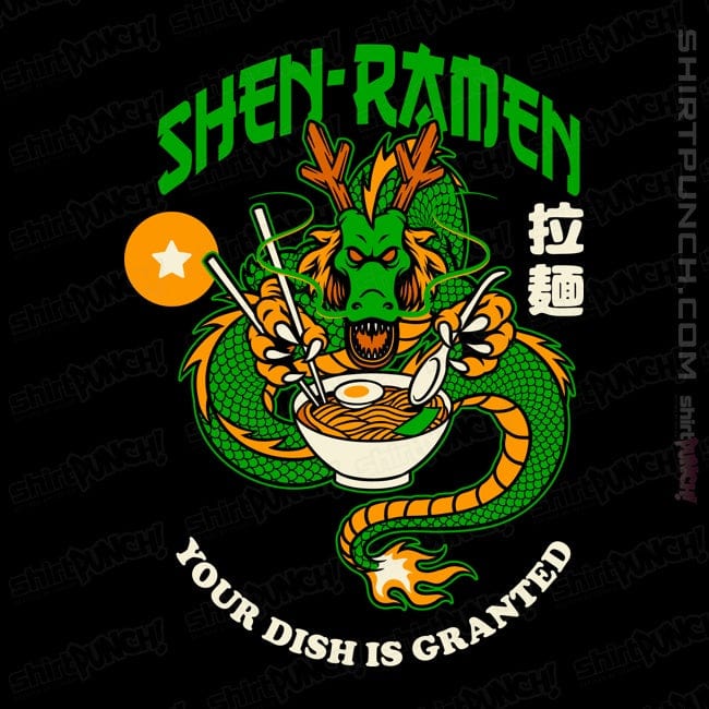 Secret_Shirts Magnets / 3"x3" / Black Shen Ramen
