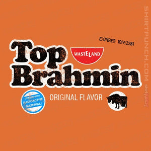 Daily_Deal_Shirts Magnets / 3"x3" / Orange Top Brahmin