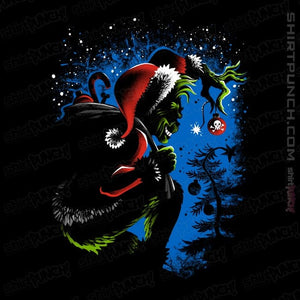 Daily_Deal_Shirts Magnets / 3"x3" / Black The Christmas Ruiner