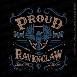 Shirts Magnets / 3"x3" / Black Proud to be a Ravenclaw