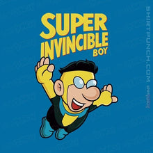 Load image into Gallery viewer, Secret_Shirts Magnets / 3&quot;x3&quot; / Sapphire Super Invicible Boy
