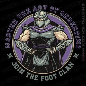 Daily_Deal_Shirts Magnets / 3"x3" / Black Join The Foot Clan