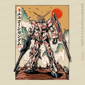 Daily_Deal_Shirts Magnets / 3"x3" / Natural The Unicorn Gundam