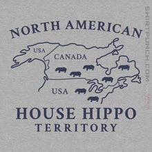 Load image into Gallery viewer, Daily_Deal_Shirts Magnets / 3&quot;x3&quot; / Sports Grey House Hippo Awareness
