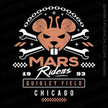 Load image into Gallery viewer, Daily_Deal_Shirts Magnets / 3&quot;x3&quot; / Black Classic Mars Riders
