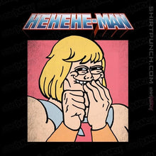 Load image into Gallery viewer, Secret_Shirts Magnets / 3&quot;x3&quot; / Black HEHEHE Man
