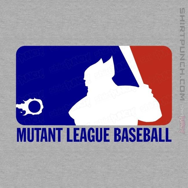 Shirts Magnets / 3"x3" / Sports Grey Mutant League Baseball