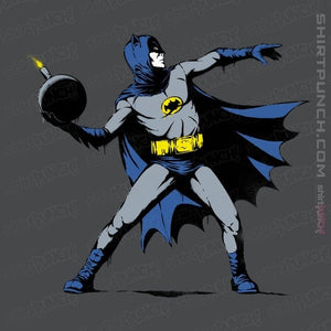 Daily_Deal_Shirts Magnets / 3"x3" / Charcoal Batsy