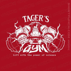 Shirts Magnets / 3"x3" / Red Tager's Gym