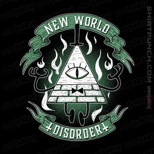 Shirts Magnets / 3"x3" / Black New World Disorder