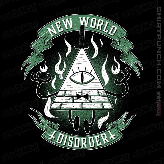 Shirts Magnets / 3"x3" / Black New World Disorder
