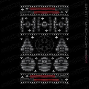 Secret_Shirts Magnets / 3"x3" / Black Imperial Christmas
