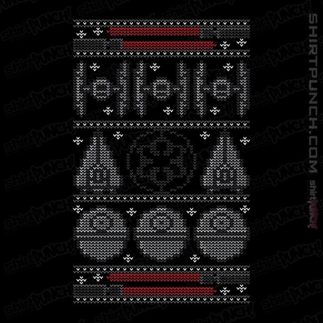 Secret_Shirts Magnets / 3"x3" / Black Imperial Christmas