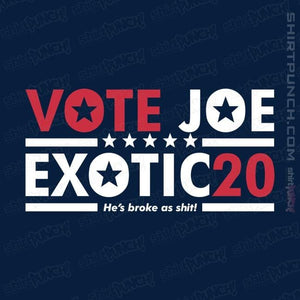 Shirts Magnets / 3"x3" / Navy Vote For Joe
