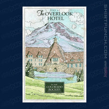 Load image into Gallery viewer, Secret_Shirts Magnets / 3&quot;x3&quot; / Navy Stay At The Overlook Hotel
