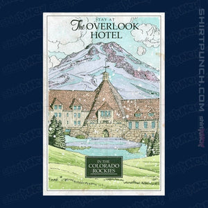 Secret_Shirts Magnets / 3"x3" / Navy Stay At The Overlook Hotel