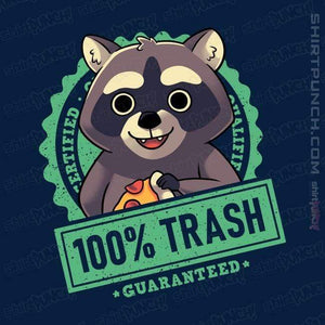 Shirts Magnets / 3"x3" / Navy 100% Trash
