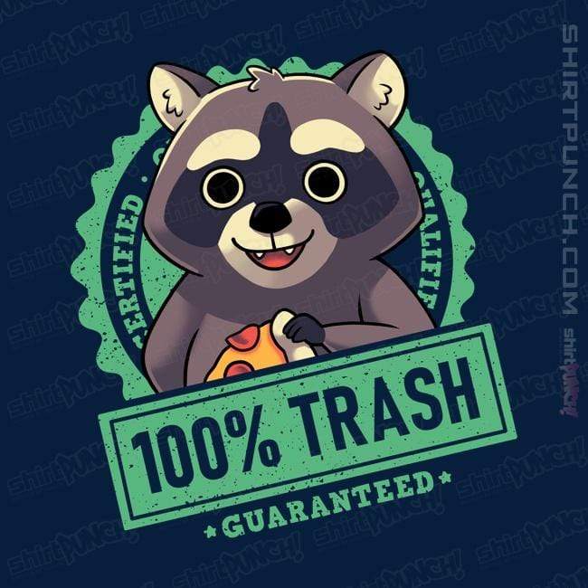 Shirts Magnets / 3"x3" / Navy 100% Trash