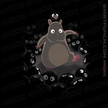 Load image into Gallery viewer, Shirts Magnets / 3&quot;x3&quot; / Black Susuwatari Hole
