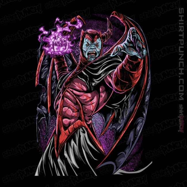 Daily_Deal_Shirts Magnets / 3"x3" / Black Dungeon's Dark Lord