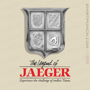 Shirts Magnets / 3"x3" / Natural The Legend Of Jaeger
