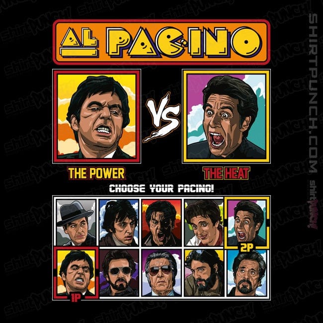 Shirts Magnets / 3"x3" / Black Pacino Fighter