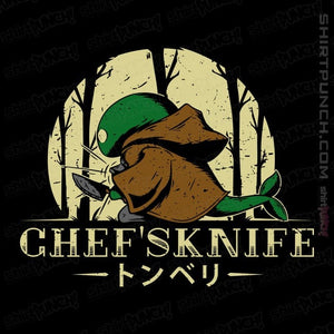 Shirts Magnets / 3"x3" / Black Chef's Knife