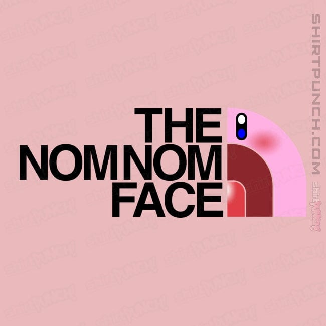 Secret_Shirts Magnets / 3"x3" / Pink The Nom Nom Face