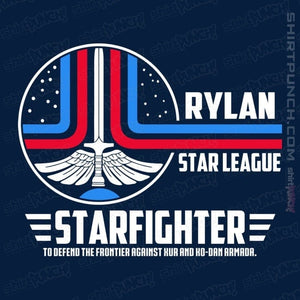 Secret_Shirts Magnets / 3"x3" / Navy The Starfighter