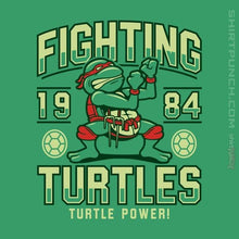 Load image into Gallery viewer, Shirts Magnets / 3&quot;x3&quot; / Irish Green Fighting Turtles
